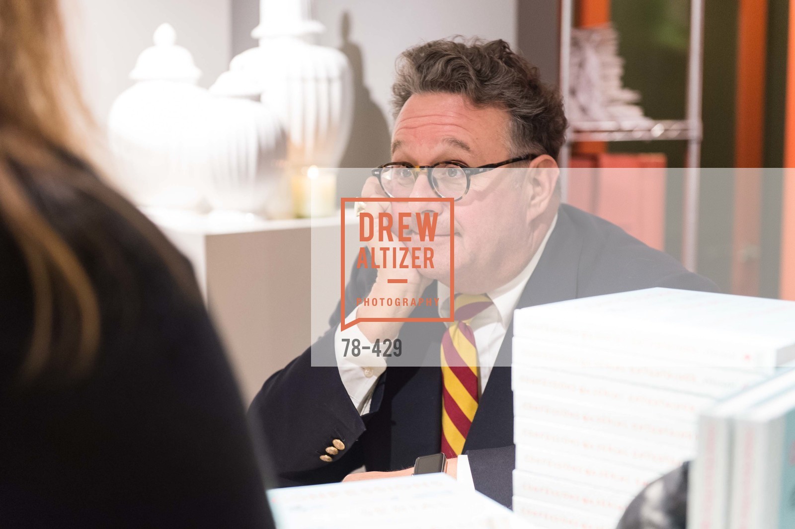 Steven Stolman, Celebrating the Publication of Confessions of a Serial Entertainer, Hudson Grace. 3350 Sacramento St, October 27th, 2015,Drew Altizer, Drew Altizer Photography, full-service agency, private events, San Francisco photographer, photographer california