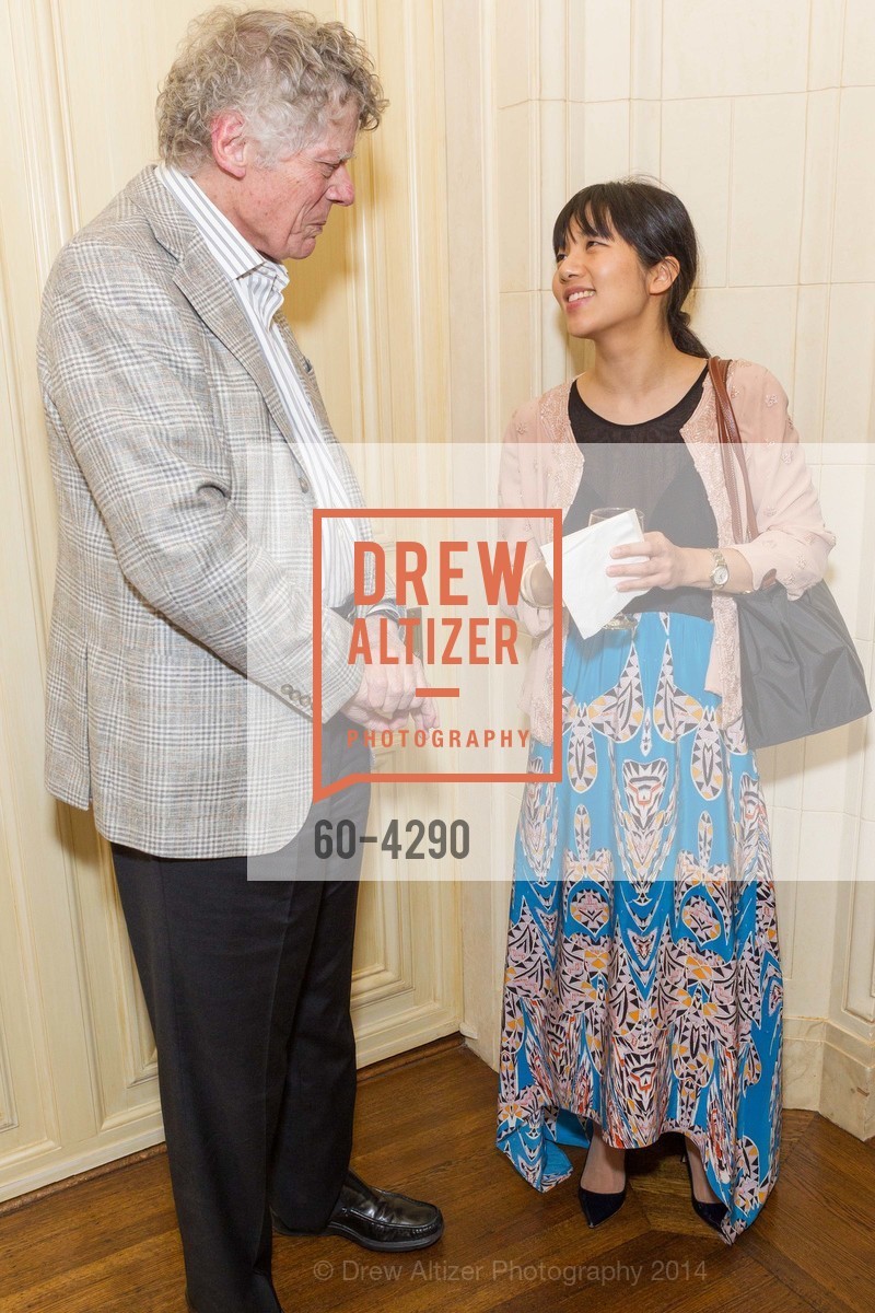 Gordon Getty, Elizabeth Roe, Private Dinner honoring San Francisco Classical Voice, US, May 5th, 2014, Photo #60-4290 Gordon Getty, Elizabeth Roe, Photo #60-4290