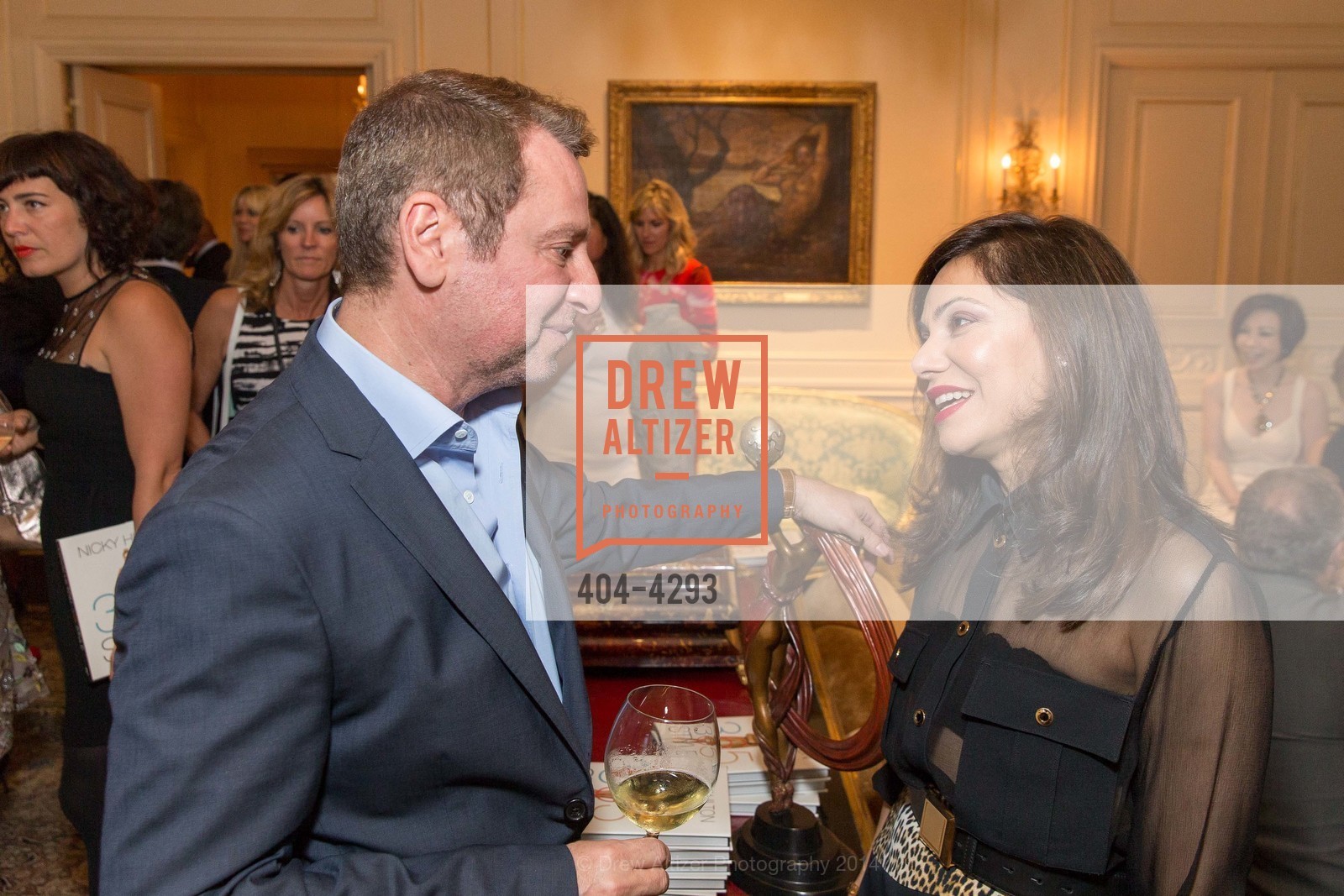 Serge Sorokko, Isha Abdullah, NICKY HILTON Book Signing Party, US, September 2nd, 2014, Photo #404-4293 Serge Sorokko, Isha Abdullah, Photo #404-4293