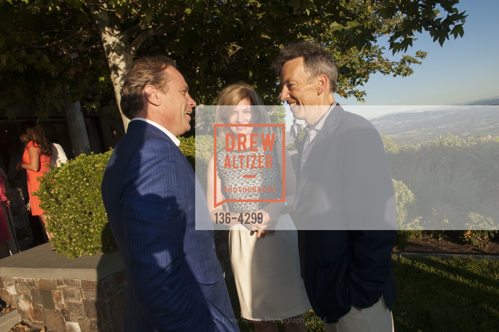 Jean-Charles Boisset, Karen Walker, Rick Walker, FESTIVAL DEL SOLE'S Founders Dinner, US, July 10th, 2014, Photo #136-4299 Jean-Charles Boisset, Karen Walker, Rick Walker, Photo #136-4299