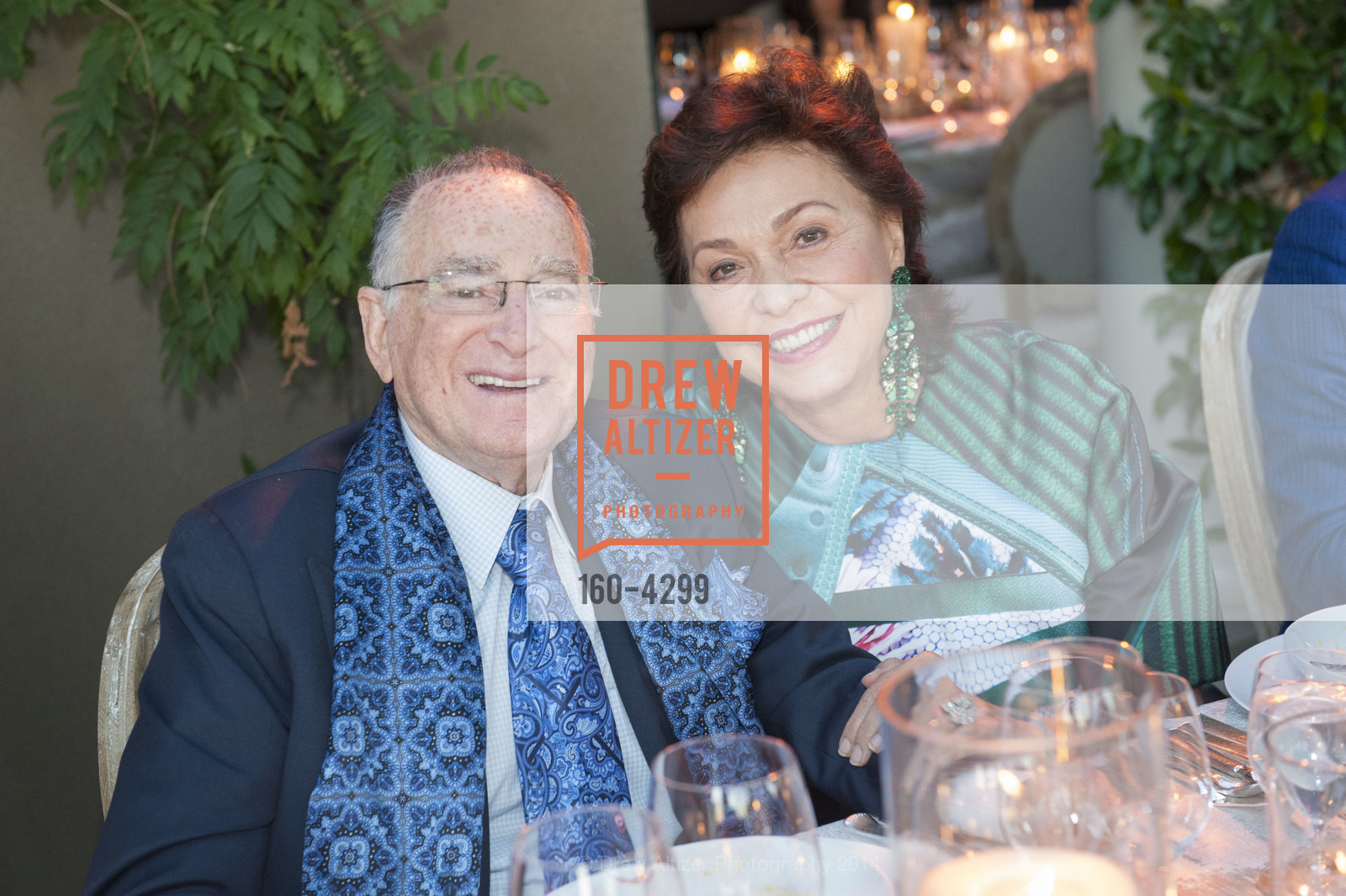 Jan Shrem, Maria Manetti Shrem, FESTIVAL DEL SOLE'S Founders Dinner, US, July 10th, 2014, Photo #160-4299 Jan Shrem, Maria Manetti Shrem, Photo #160-4299