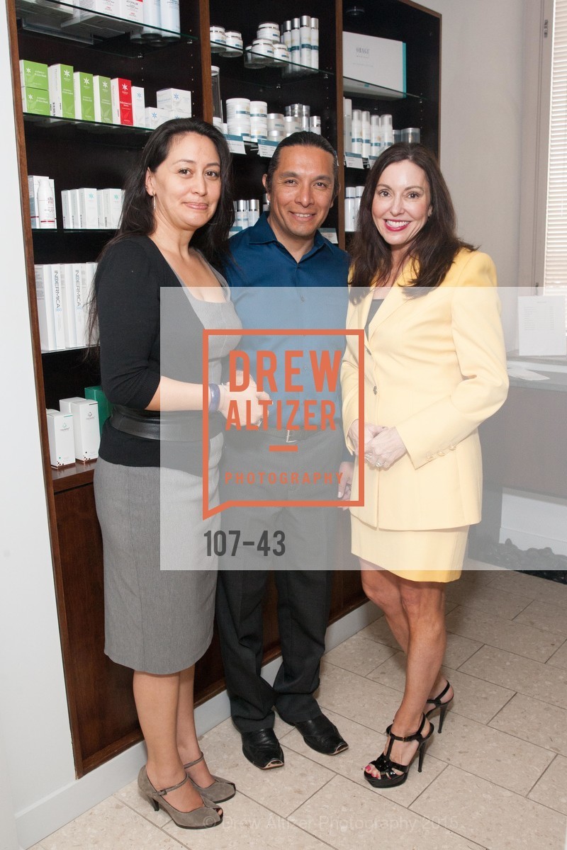 Sara Moncada, Eddie Madril, Marybeth Lamotte, EPI CENTER MedSpa Anniversary and Launch of REPLETE, Epi Center MedSpa. Epi Center MedSpa, April 21st, 2015, Photo #107-43 Sara Moncada, Eddie Madril, Marybeth Lamotte, Photo #107-43
