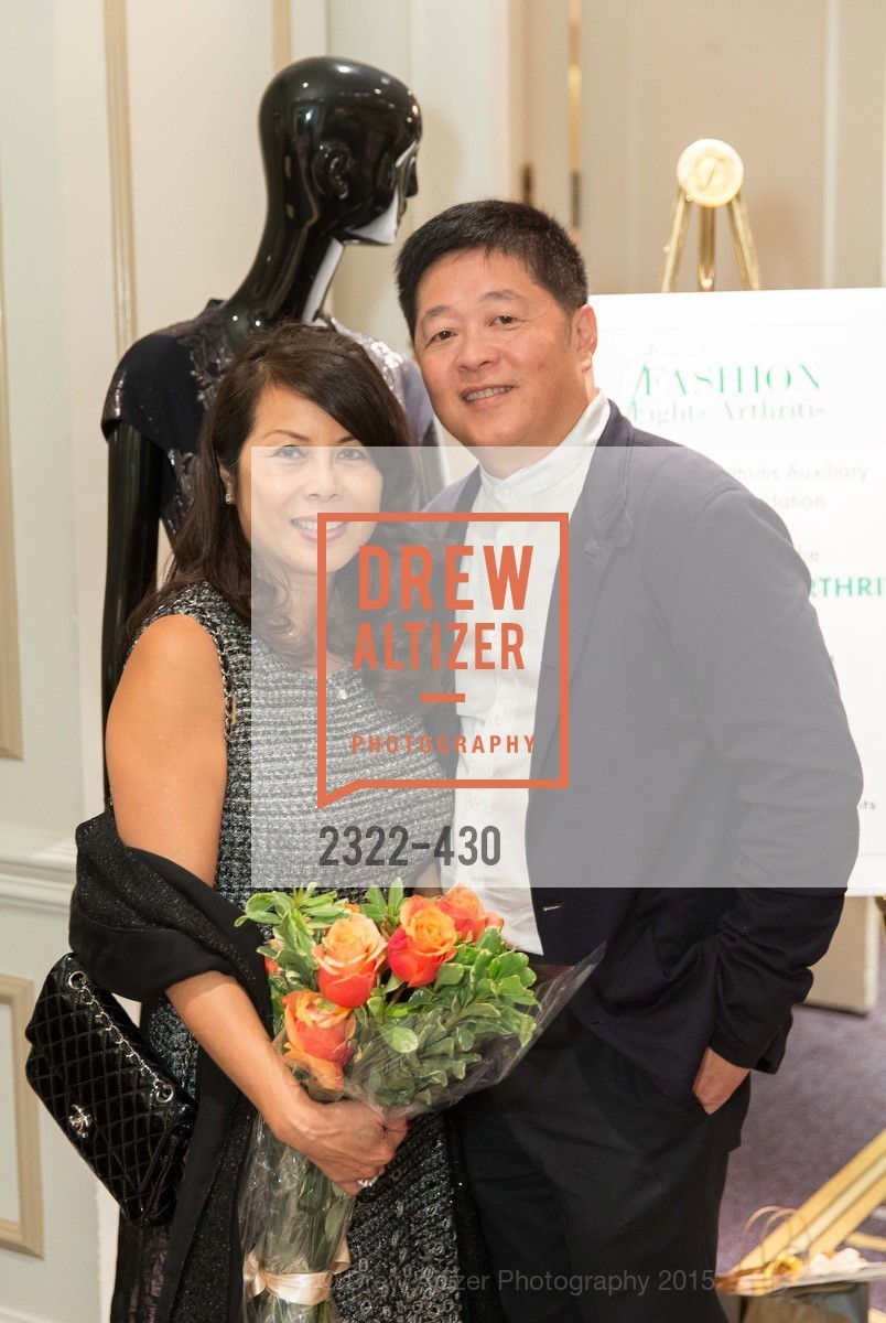 Sharon Seto, David Seto, The Arthritis Foundation Presents FASHION FIGHTS ARTHRITIS featuring St. John, Fairmont Hotel, Ballroom. 950 Mason Street, October 30th, 2015