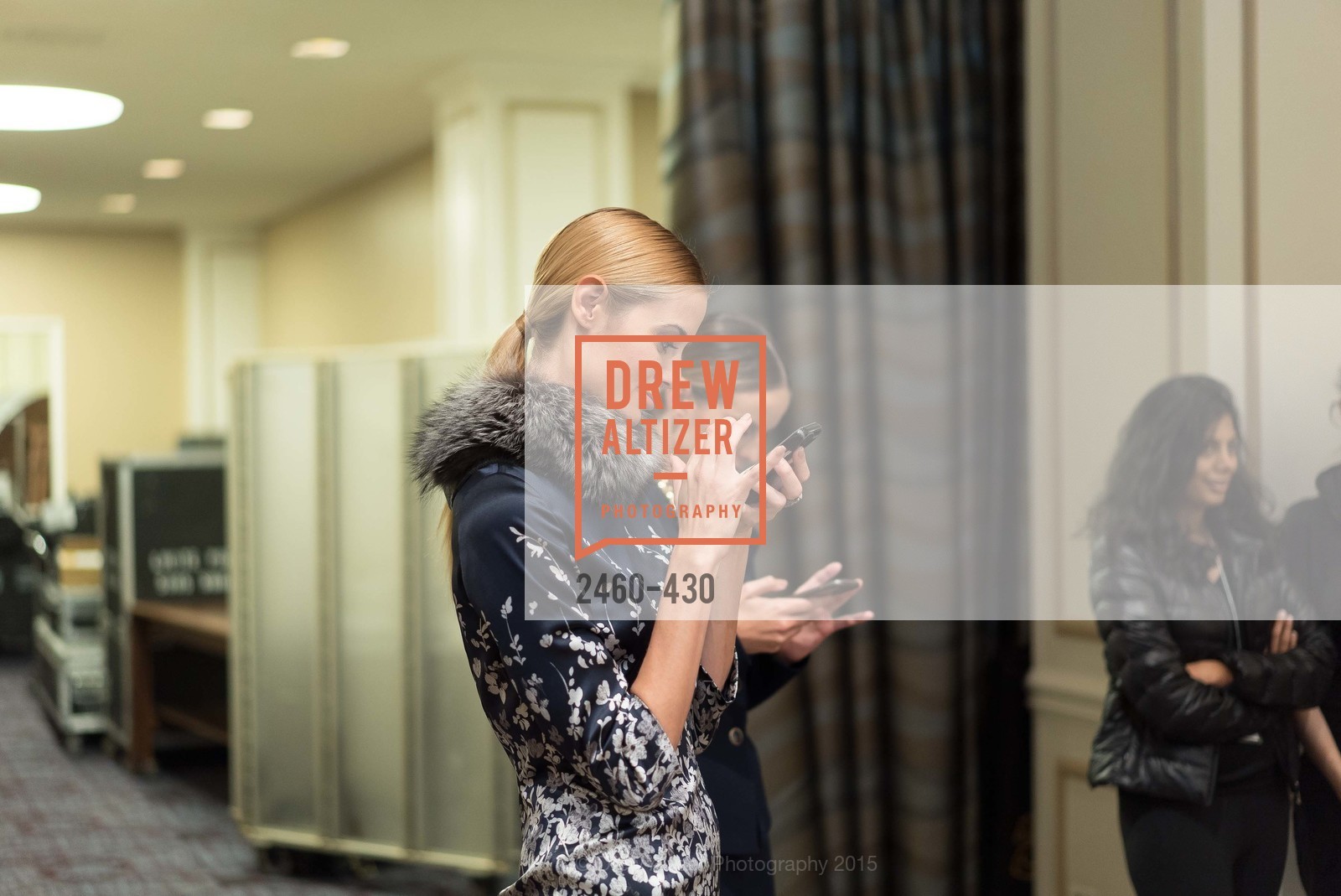 Backstage, The Arthritis Foundation Presents FASHION FIGHTS ARTHRITIS featuring St. John, Fairmont Hotel, Ballroom. 950 Mason Street, October 30th, 2015