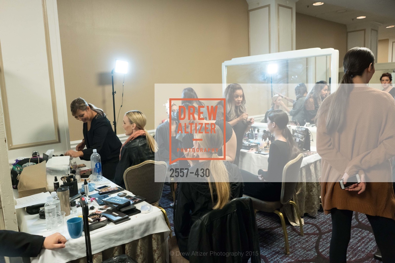 Backstage, The Arthritis Foundation Presents FASHION FIGHTS ARTHRITIS featuring St. John, Fairmont Hotel, Ballroom. 950 Mason Street, October 30th, 2015