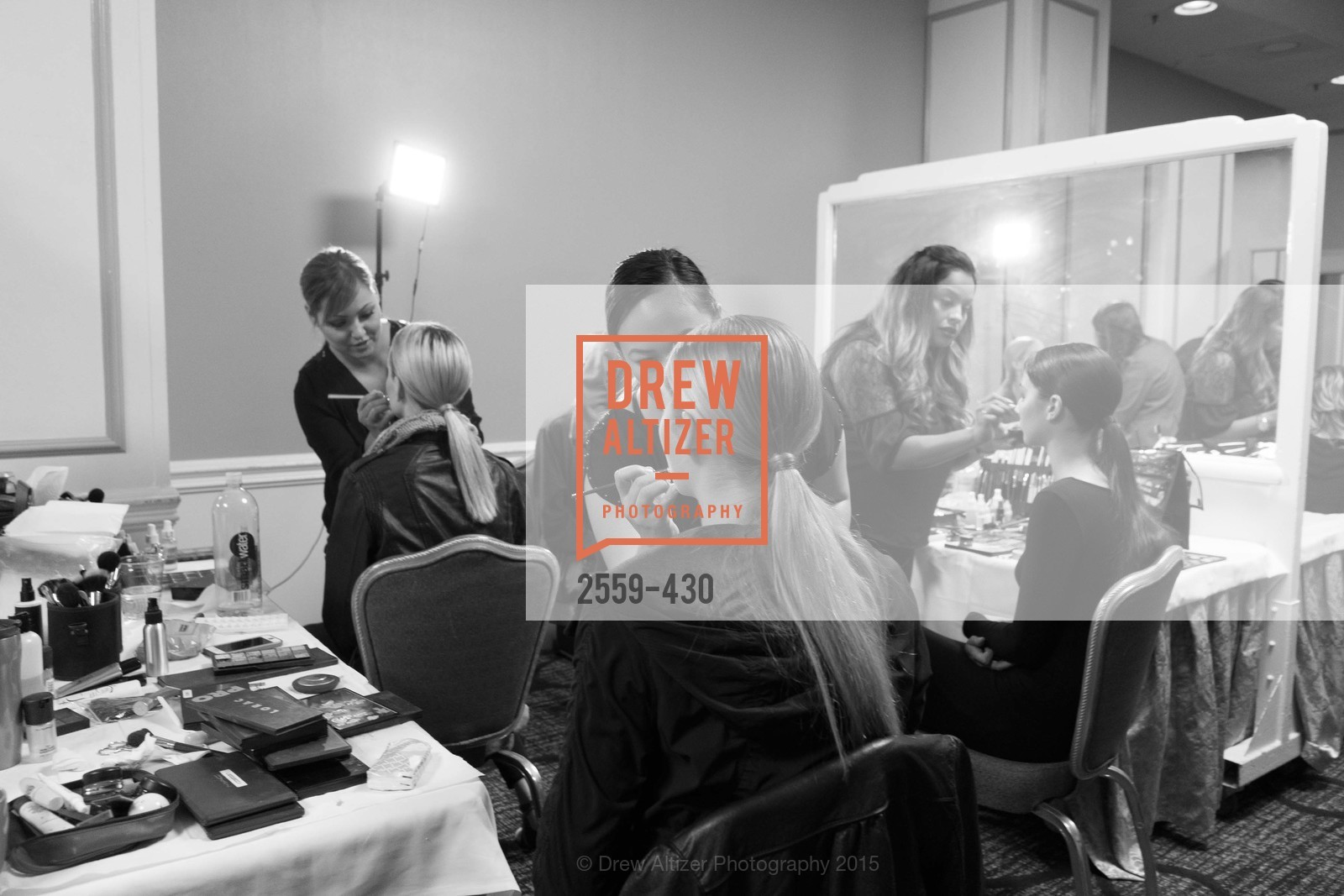 Backstage, The Arthritis Foundation Presents FASHION FIGHTS ARTHRITIS featuring St. John, Fairmont Hotel, Ballroom. 950 Mason Street, October 30th, 2015,Drew Altizer, Drew Altizer Photography, full-service agency, private events, San Francisco photographer, photographer california