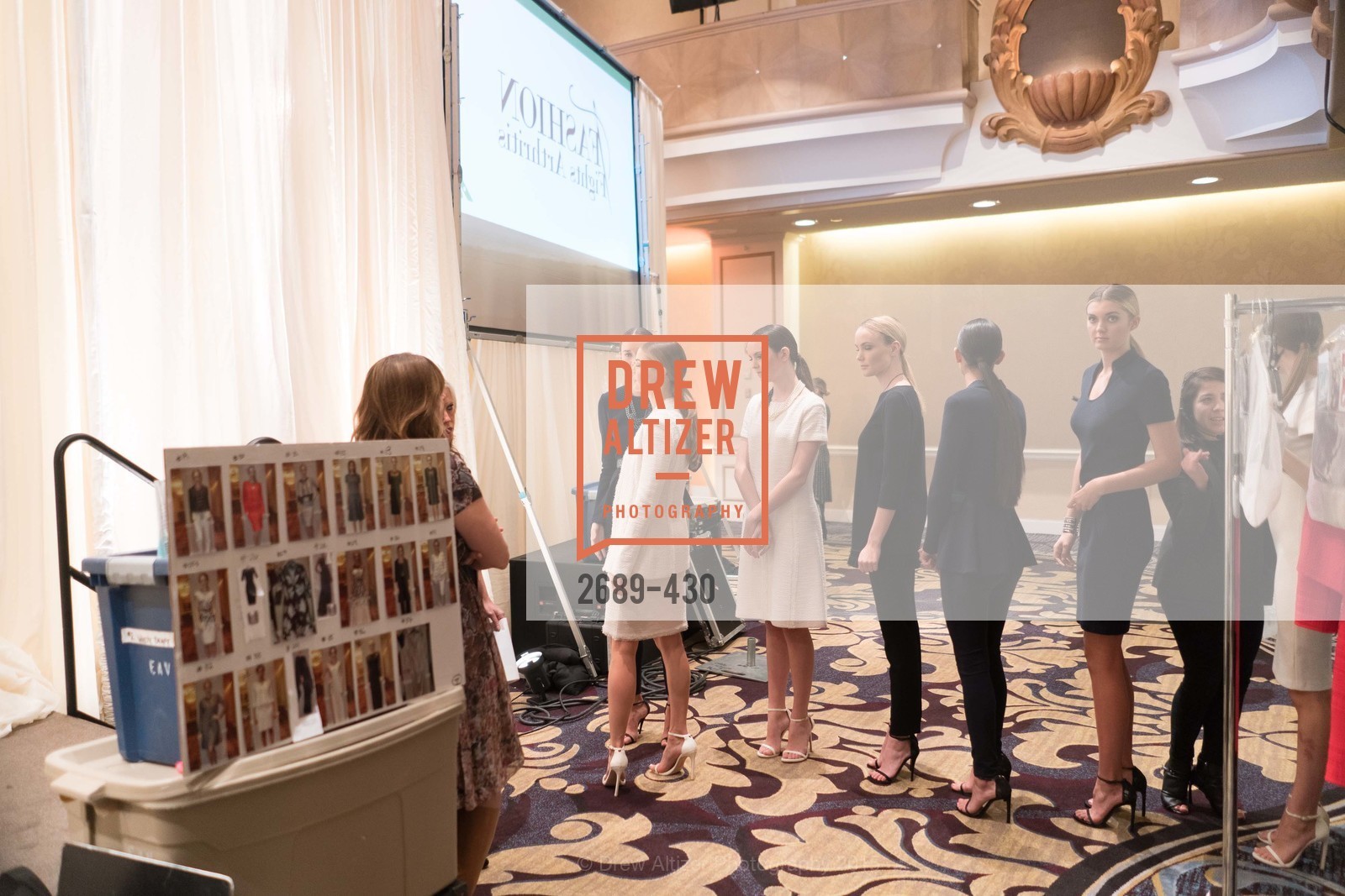 Backstage, The Arthritis Foundation Presents FASHION FIGHTS ARTHRITIS featuring St. John, Fairmont Hotel, Ballroom. 950 Mason Street, October 30th, 2015,Drew Altizer, Drew Altizer Photography, full-service agency, private events, San Francisco photographer, photographer california