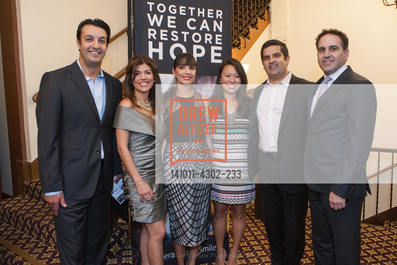 Reza Aryanpour, Shab Farzaneh, Shirin Aryanpour, THE SMILE GALA San Francisco 2014 Benefiting OPERATION SMILE, US, October 11th, 2014, Photo #141011-4302-233 Reza Aryanpour, Shab Farzaneh, Shirin Aryanpour, Photo #141011-4302-233