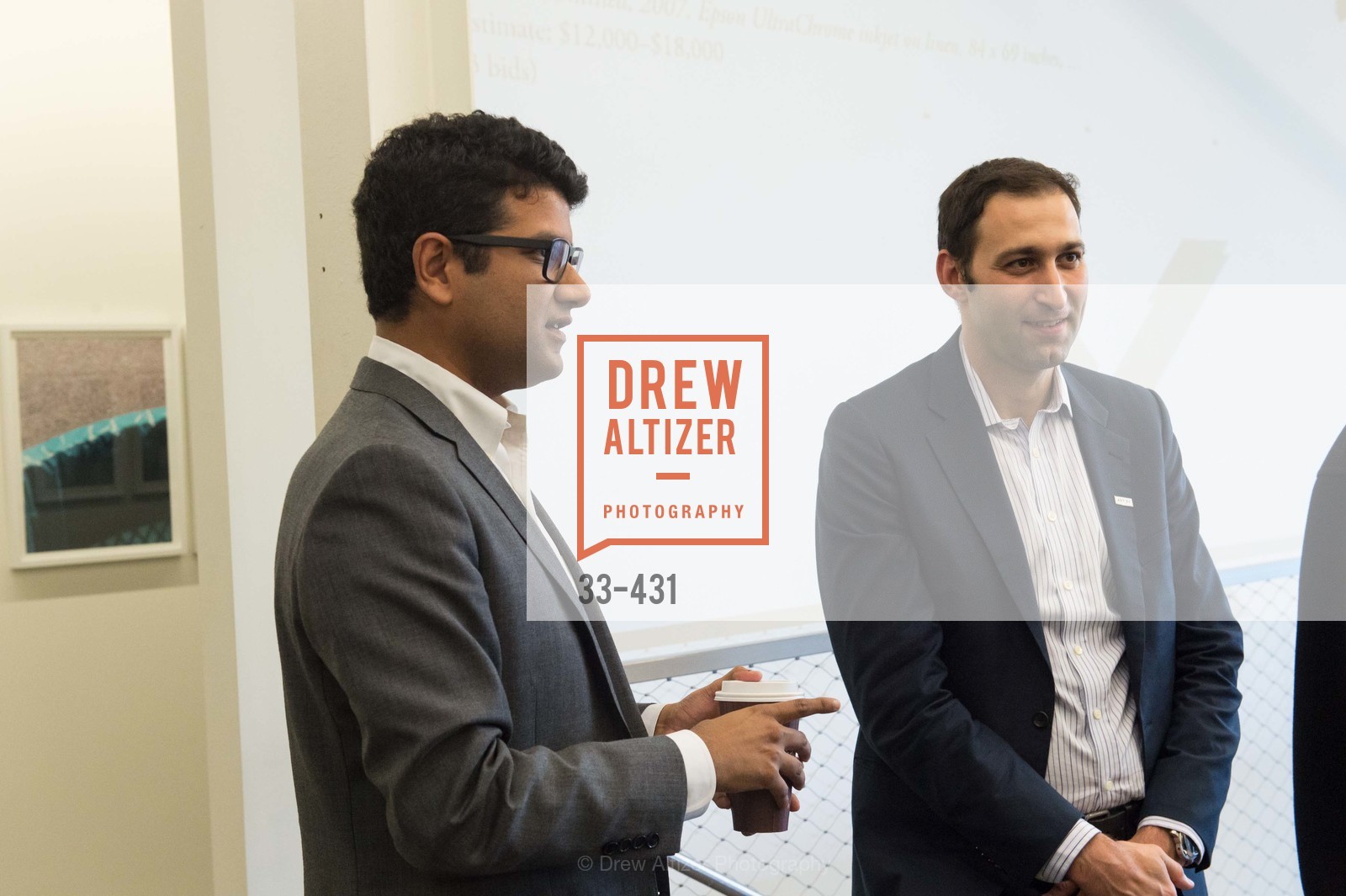 Devang Thakkar, Daniel Doubrovkine, Artsy + Sotheby's Closing Party, Fused. 1401 16th Street, October 30th, 2015,Drew Altizer, Drew Altizer Photography, full-service agency, private events, San Francisco photographer, photographer california