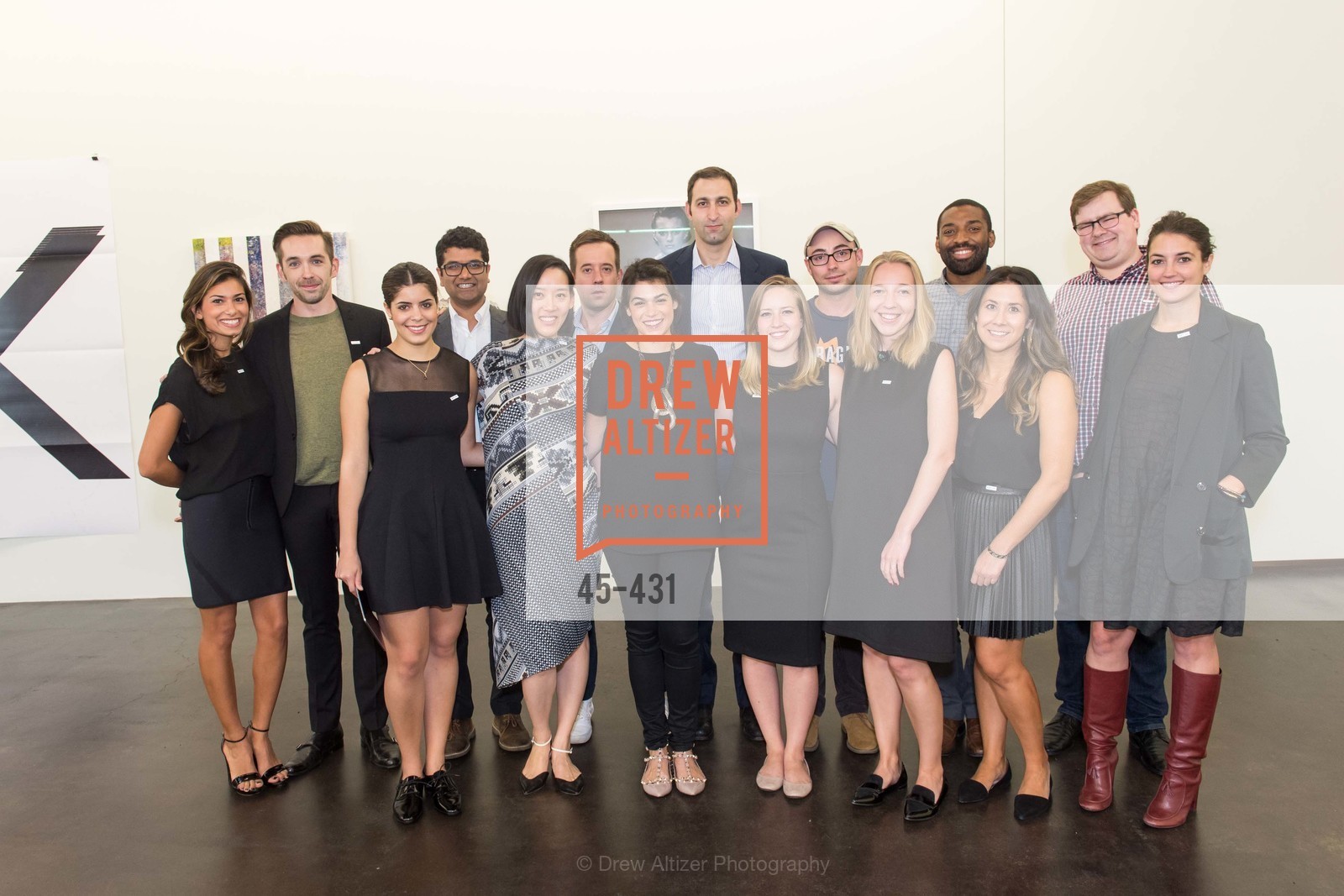 Collin Munn, Devang Thakkar, Graham Newhall, Daniel Doubrovkine, Matt Zikherman, Alan Johnson, Ash Furrow, Tanya Cavallo, Chloe Bigio, Christine Kuan, Rebecca Rathael, Alessandra Castill, Stas Johnson, Liz Luna, Michelle Finocchi, Artsy + Sotheby's Closing Party, Fused. Fused , . 1401 16th Street, Photo #45-431 Collin Munn, Devang Thakkar, Graham Newhall, Daniel Doubrovkine, Matt Zikherman, Alan Johnson, Ash Furrow, Tanya Cavallo, Chloe Bigio, Christine Kuan, Rebecca Rathael, Alessandra Castill, Stas Johnson, Liz Luna, Michelle Finocchi, Photo #45-431