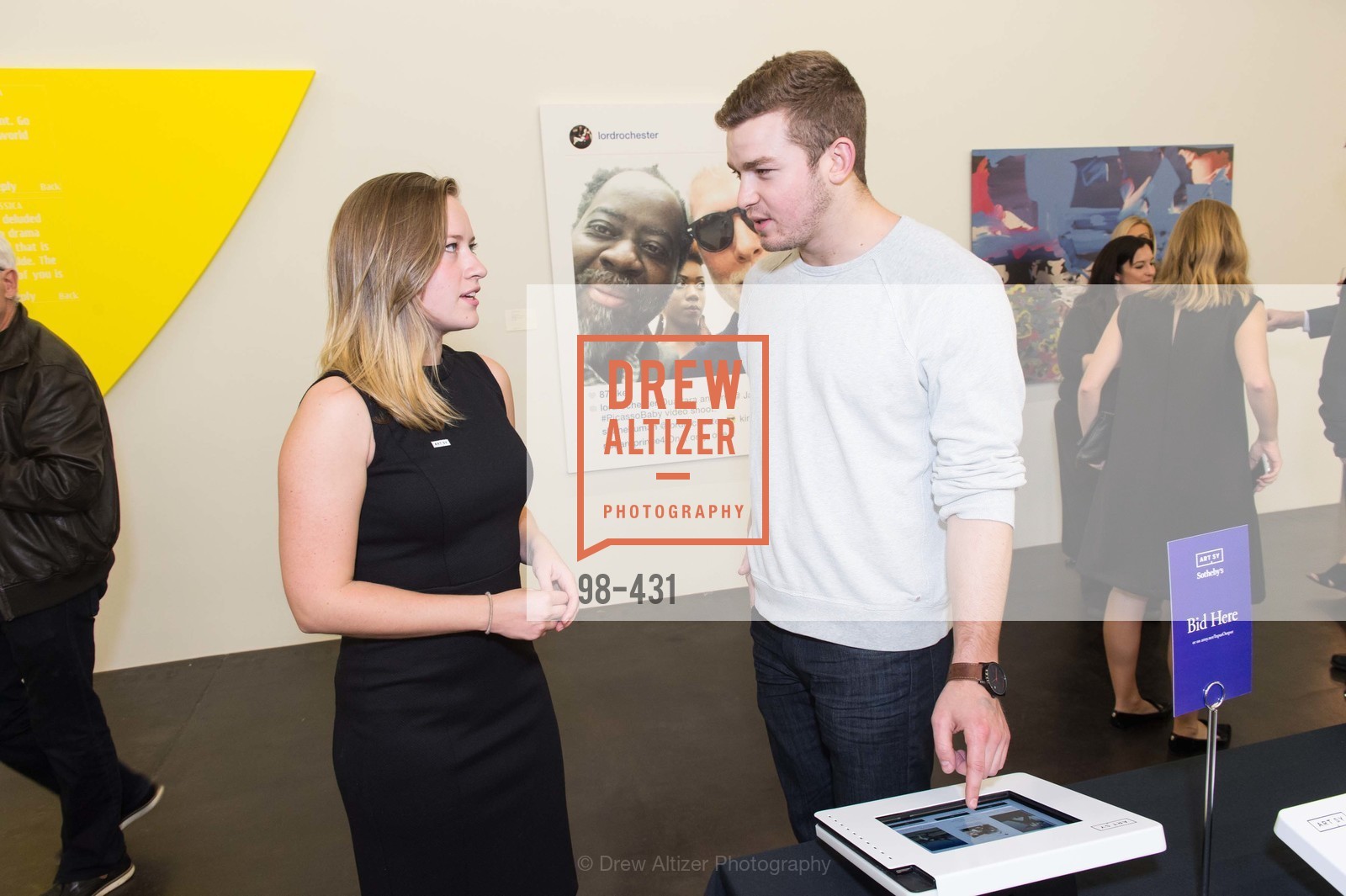 Alessandra Castillo, Ryan Dredin, Artsy + Sotheby's Closing Party, Fused. 1401 16th Street, October 30th, 2015,Drew Altizer, Drew Altizer Photography, full-service agency, private events, San Francisco photographer, photographer california
