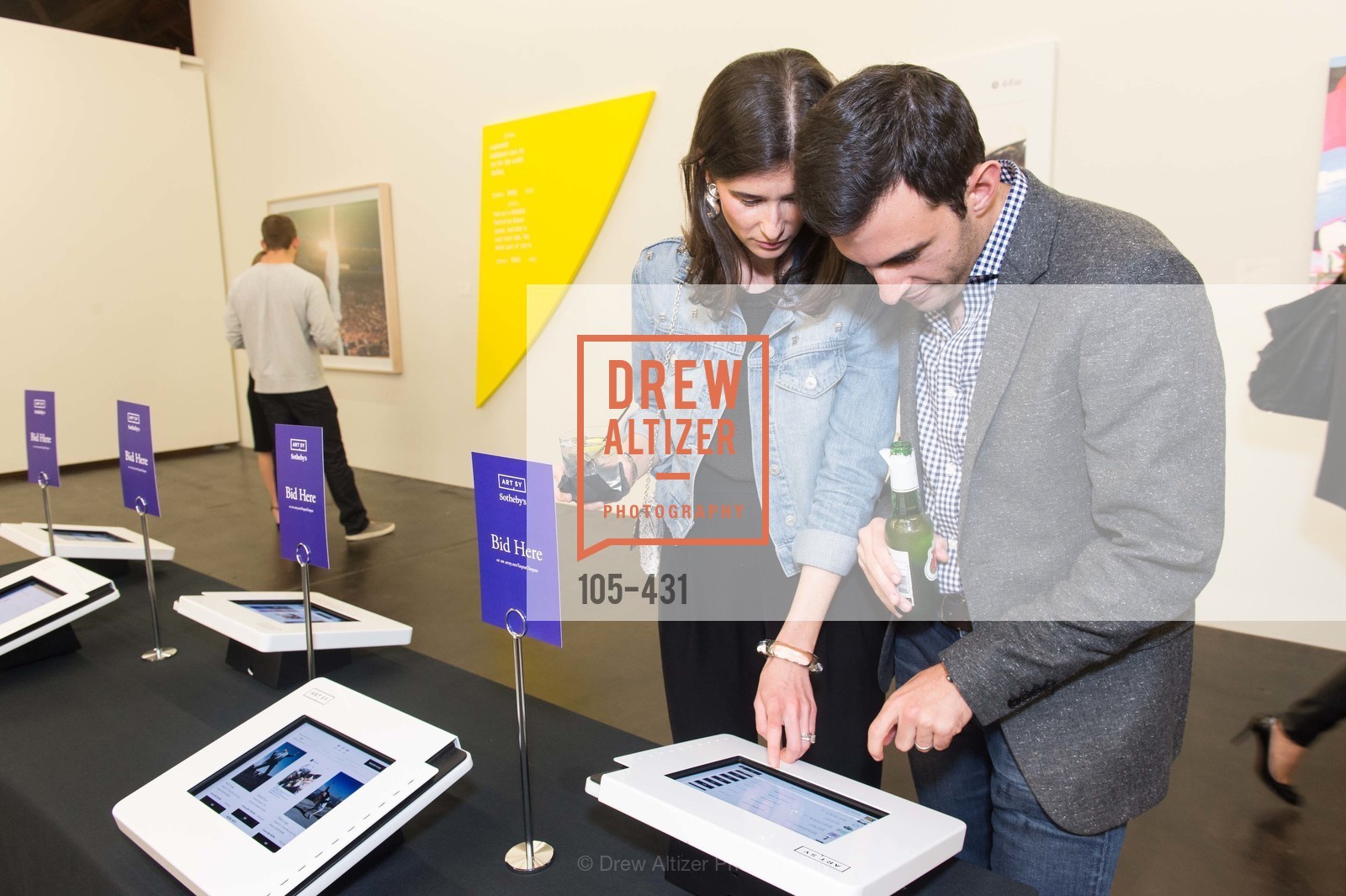 Jaclyn Nelson, Adam Nelson, Artsy + Sotheby's Closing Party, Fused. 1401 16th Street, October 30th, 2015