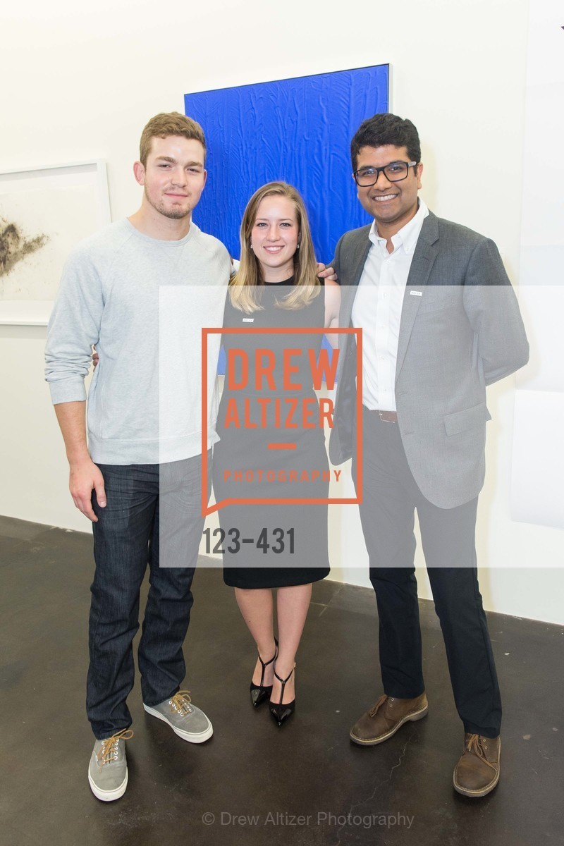 Ryan Dredin, Alessandra Castillo, Devang Thakkar, Artsy + Sotheby's Closing Party, Fused. Fused , . 1401 16th Street, Photo #123-431 Ryan Dredin, Alessandra Castillo, Devang Thakkar, Photo #123-431