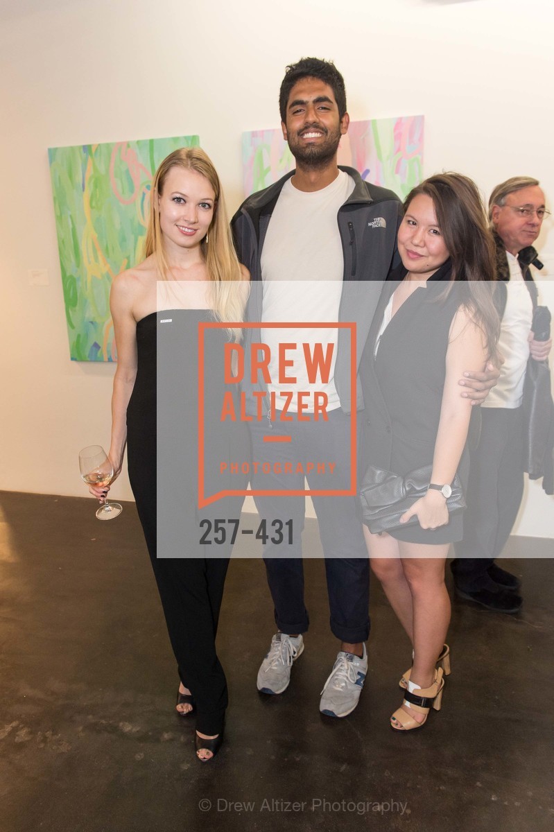 Elena Soboleva, Ansh Shukla, Sophia Maltesen, Artsy + Sotheby's Closing Party, Fused. Fused , . 1401 16th Street, Photo #257-431 Elena Soboleva, Ansh Shukla, Sophia Maltesen, Photo #257-431