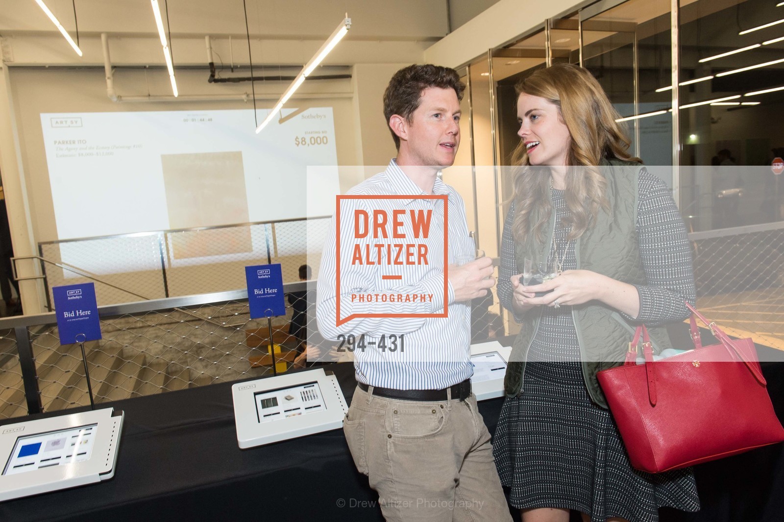 James Houlihan, Sarah Houlihan, Artsy + Sotheby's Closing Party, Fused. 1401 16th Street, October 30th, 2015,Drew Altizer, Drew Altizer Photography, full-service agency, private events, San Francisco photographer, photographer california