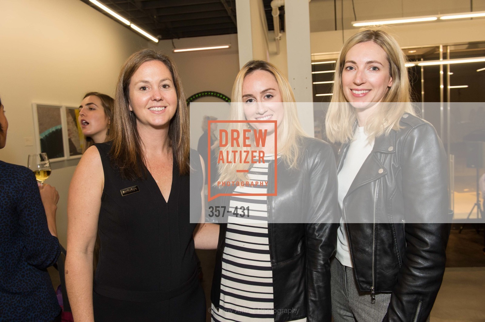 Sarah Shepard, Sydney Lalonde, Emily Proud, Artsy + Sotheby's Closing Party, Fused. Fused , . 1401 16th Street, Photo #357-431 Sarah Shepard, Sydney Lalonde, Emily Proud, Photo #357-431