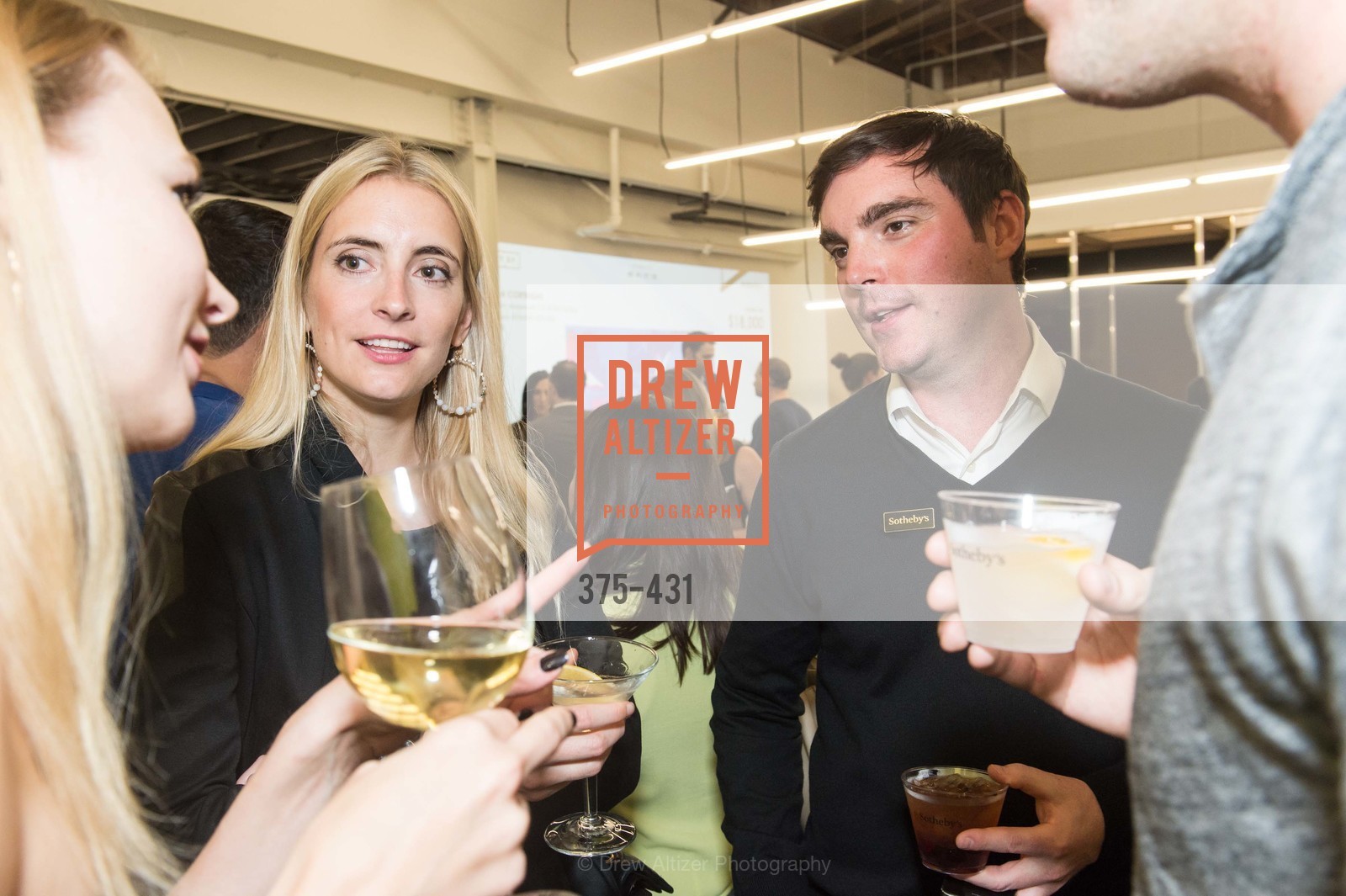 Elena Soboleva, Charles Moffett, Artsy + Sotheby's Closing Party, Fused. 1401 16th Street, October 30th, 2015,Drew Altizer, Drew Altizer Photography, full-service event agency, private events, San Francisco photographer, photographer California