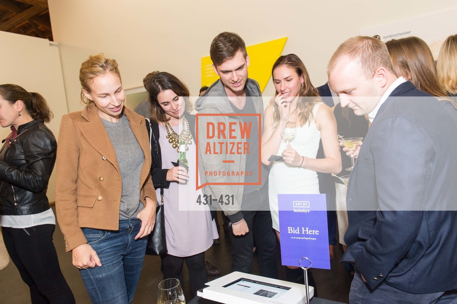 Hailey Melin, Carter Cleveland, Felicity Conrad, Artsy + Sotheby's Closing Party, Fused. 1401 16th Street, October 30th, 2015,Drew Altizer, Drew Altizer Photography, full-service agency, private events, San Francisco photographer, photographer california