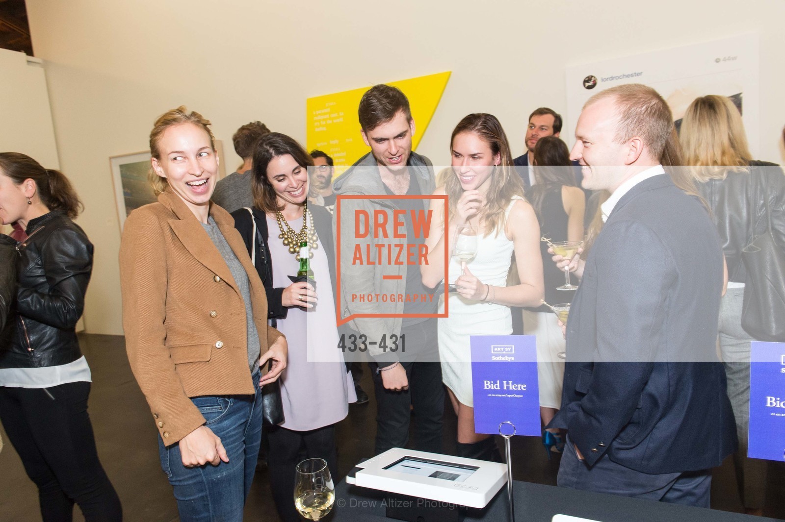 Hailey Melin, Carter Cleveland, Felicity Conrad, Artsy + Sotheby's Closing Party, Fused. 1401 16th Street, October 30th, 2015,Drew Altizer, Drew Altizer Photography, full-service agency, private events, San Francisco photographer, photographer california
