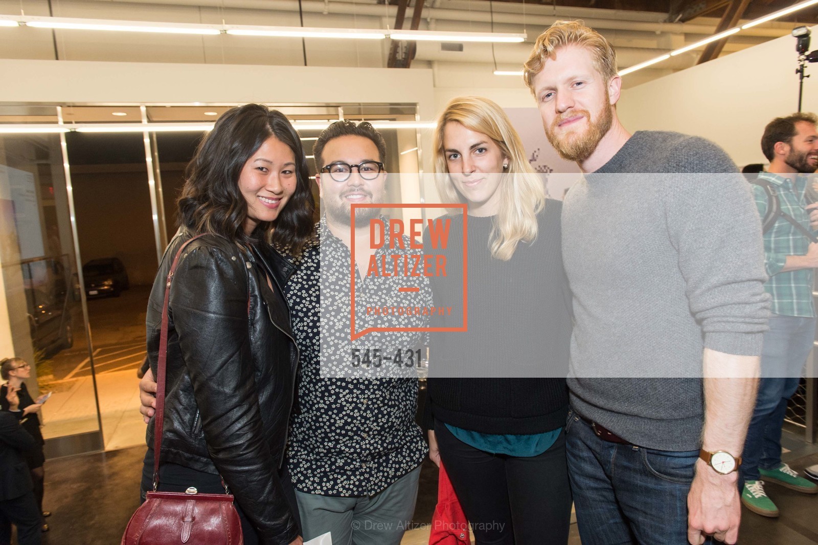 Stephanie Hong, Julian Scharman, Hadley Lyman, Jared Graf, Artsy + Sotheby's Closing Party, Fused. Fused , . 1401 16th Street, Photo #545-431 Stephanie Hong, Julian Scharman, Hadley Lyman, Jared Graf, Photo #545-431