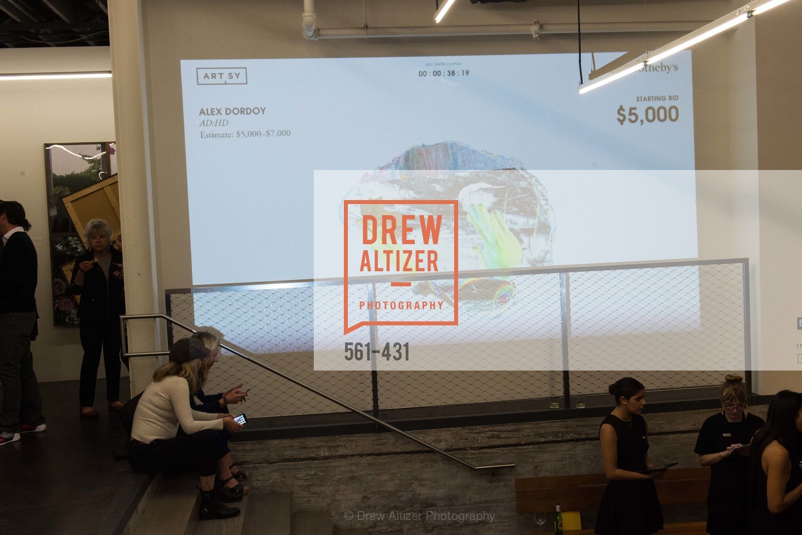Atmosphere, Artsy + Sotheby's Closing Party, Fused. 1401 16th Street, October 30th, 2015,Drew Altizer, Drew Altizer Photography, full-service agency, private events, San Francisco photographer, photographer california
