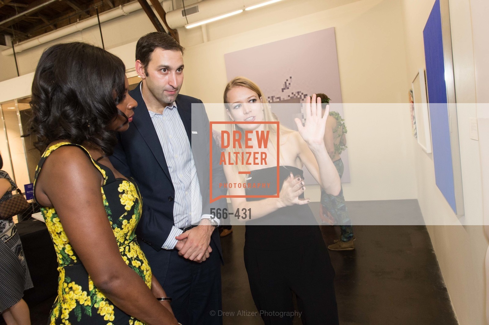 NIna Mundi, Daniel Doubrovkine, Elena Soboleva, Artsy + Sotheby's Closing Party, Fused. 1401 16th Street, October 30th, 2015,Drew Altizer, Drew Altizer Photography, full-service agency, private events, San Francisco photographer, photographer california