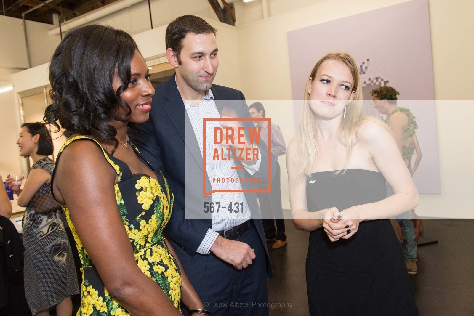 NIna Mundi, Daniel Doubrovkine, Elena Soboleva, Artsy + Sotheby's Closing Party, Fused. 1401 16th Street, October 30th, 2015,Drew Altizer, Drew Altizer Photography, full-service event agency, private events, San Francisco photographer, photographer California