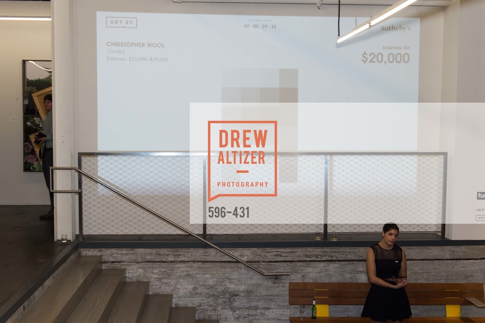 Atmosphere, Artsy + Sotheby's Closing Party, Fused. 1401 16th Street, October 30th, 2015,Drew Altizer, Drew Altizer Photography, full-service agency, private events, San Francisco photographer, photographer california