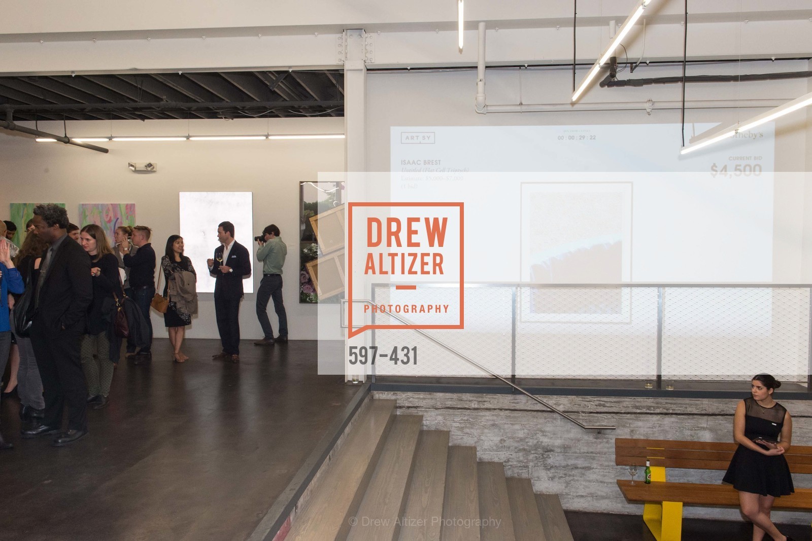 Atmosphere, Artsy + Sotheby's Closing Party, Fused. 1401 16th Street, October 30th, 2015,Drew Altizer, Drew Altizer Photography, full-service event agency, private events, San Francisco photographer, photographer California