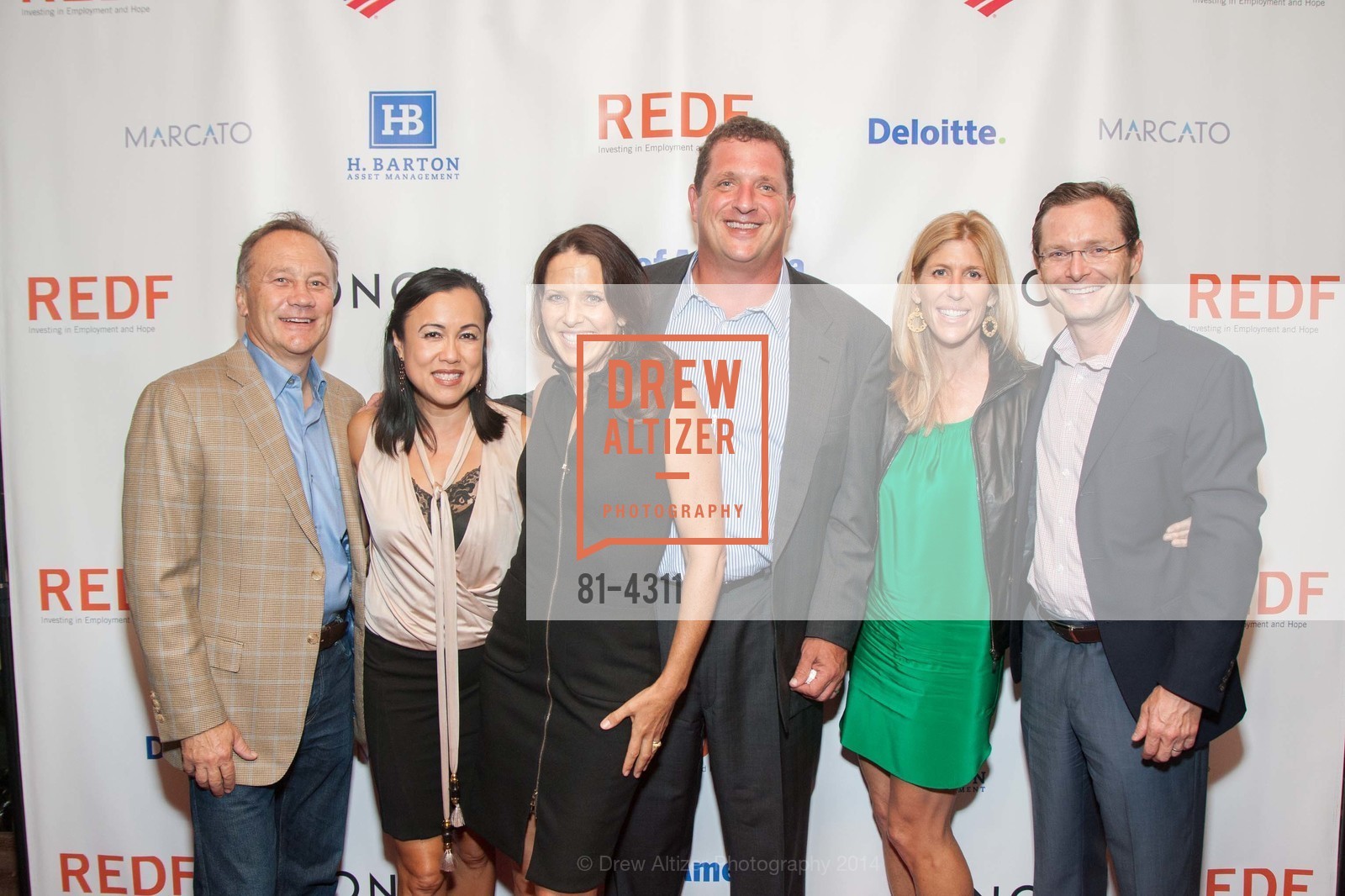Mike Anderson, Vanessa Anderson, Megan Barton, Harris Barton, Liz Gaither, Reed Gaither, REDF 2014 Benefit, US, September 18th, 2014, Photo #81-4311 Mike Anderson, Vanessa Anderson, Megan Barton, Harris Barton, Liz Gaither, Reed Gaither, Photo #81-4311