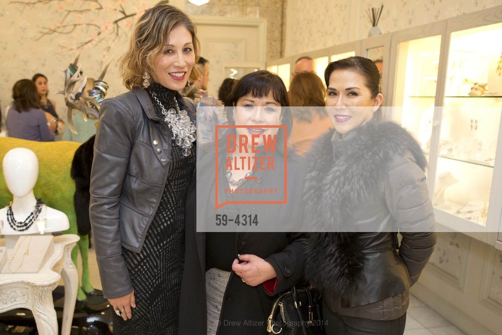 Michelle Pender, Barbara Sycic, Mitzi Manzano, Alexis Bittar for HELPERS' HOLIDAY 2014, US, November 21st, 2014, Photo #59-4314 Michelle Pender, Barbara Sycic, Mitzi Manzano, Photo #59-4314