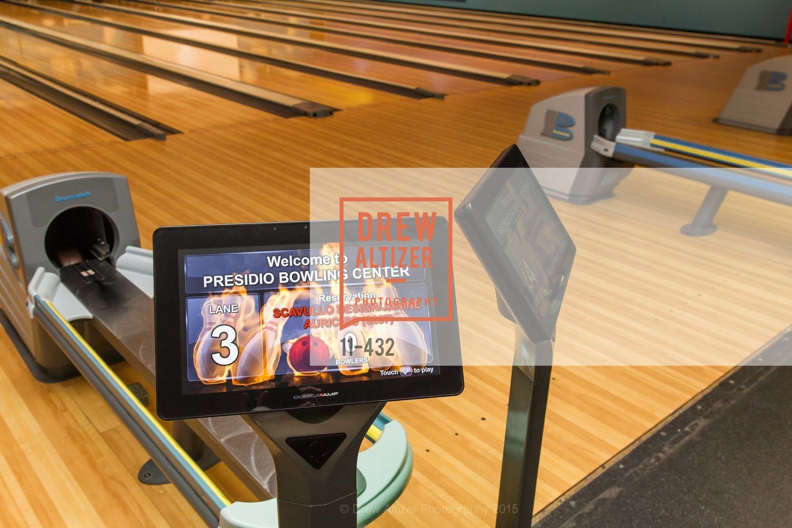Atmosphere, ScavulloDesign Centric Builders Bowling Party, Presidio Bowl. 93 Moraga Ave, October 29th, 2015,Drew Altizer, Drew Altizer Photography, full-service agency, private events, San Francisco photographer, photographer california