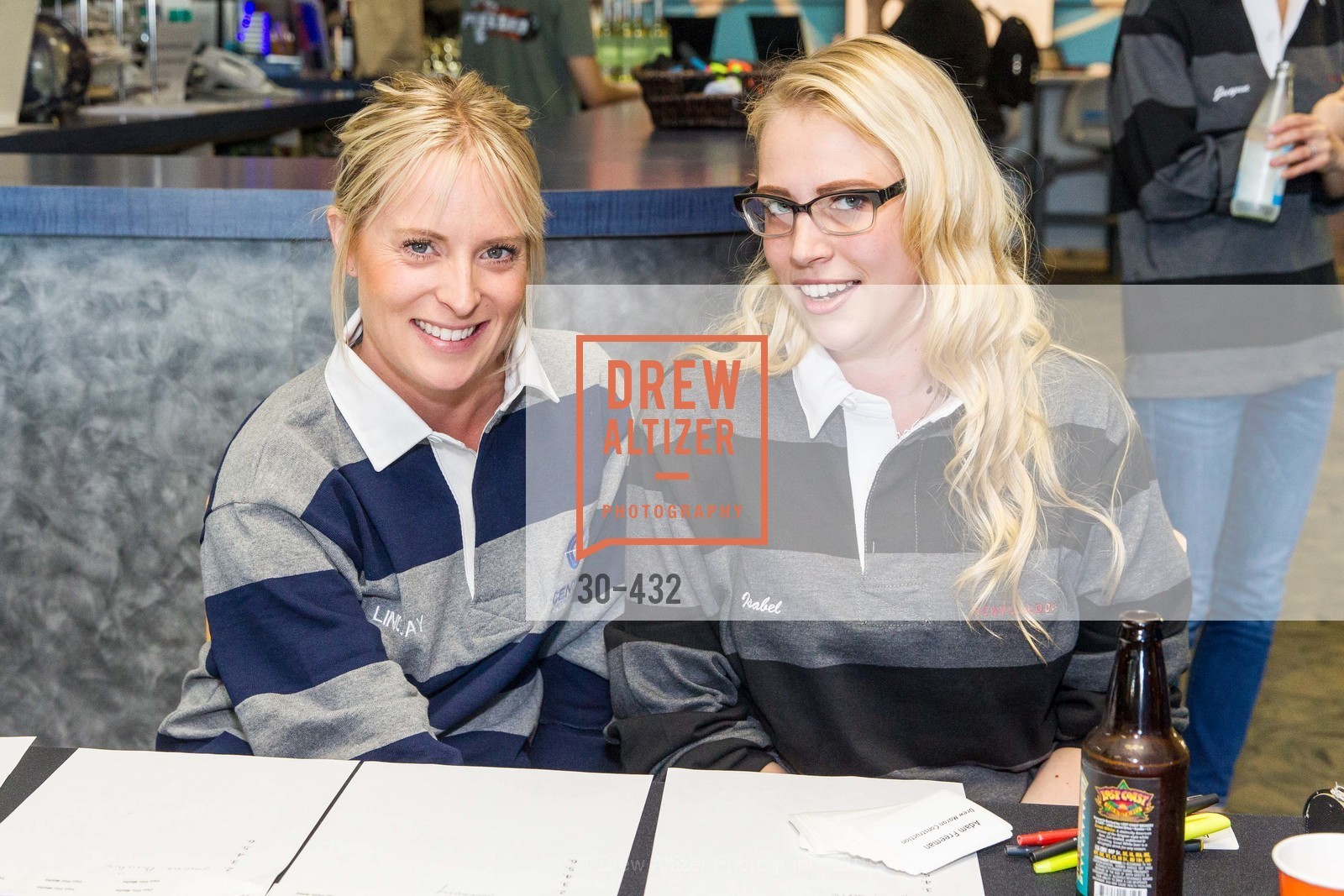 Lindsay Herdell, Isabel Solomon, ScavulloDesign Centric Builders Bowling Party, Presidio Bowl. Presidio Bowl, . 93 Moraga Ave, October 29th, 2015, Photo #30-432 Lindsay Herdell, Isabel Solomon, Photo #30-432