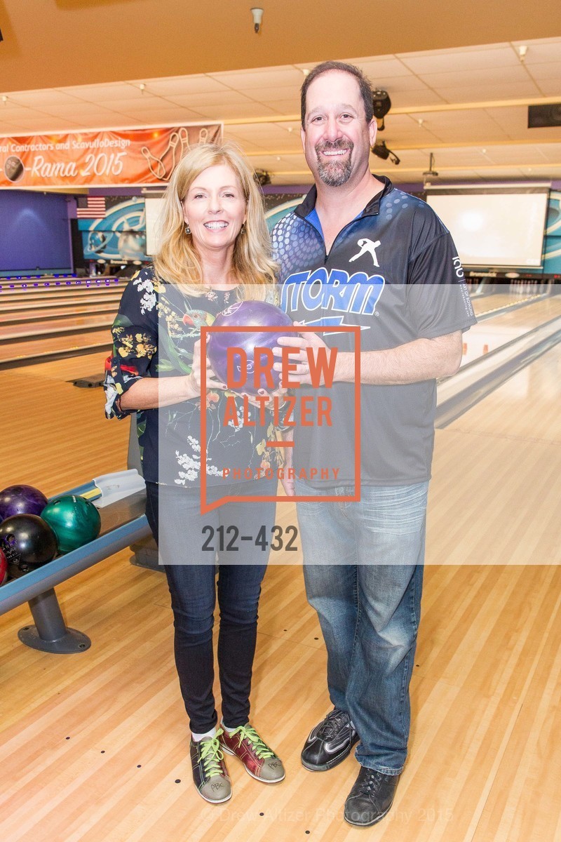 Paula Bennett, Victor Meyerhoff, ScavulloDesign Centric Builders Bowling Party, Presidio Bowl. 93 Moraga Ave, October 29th, 2015,Drew Altizer, Drew Altizer Photography, full-service agency, private events, San Francisco photographer, photographer california