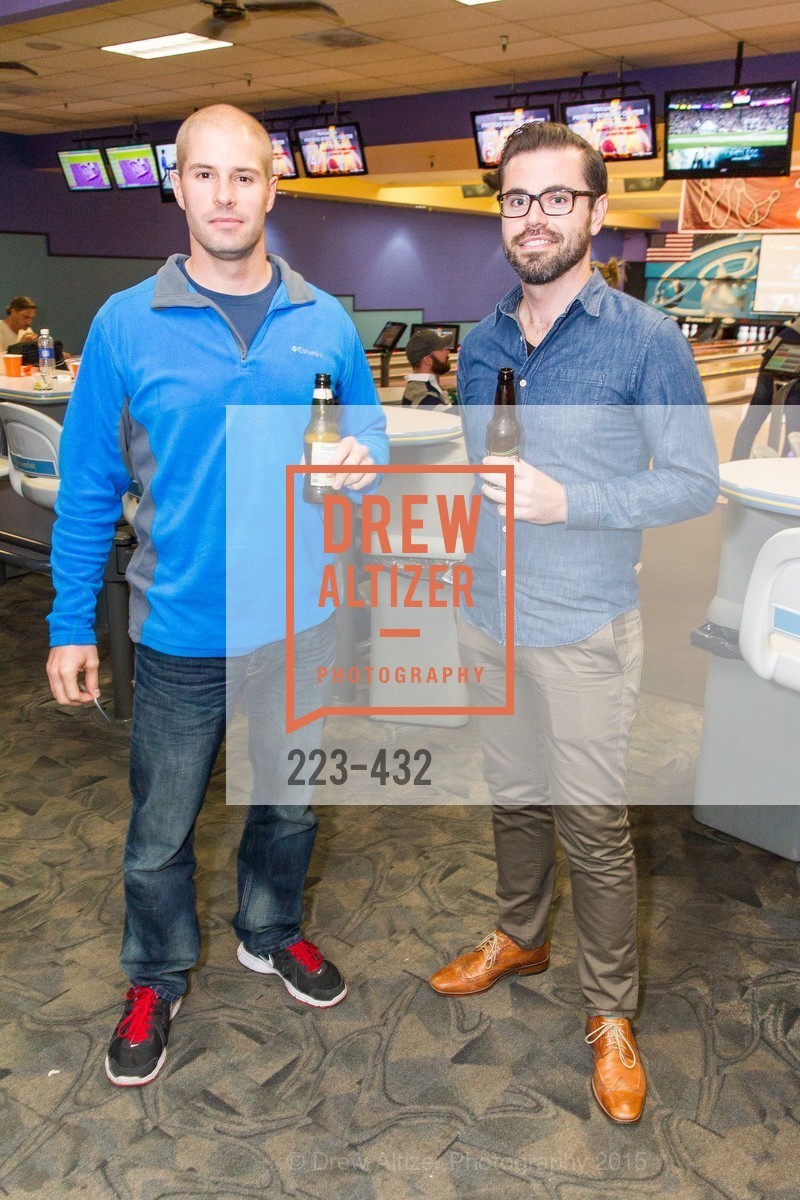 Mike Commaroto, Phillip Bascio, ScavulloDesign Centric Builders Bowling Party, Presidio Bowl. 93 Moraga Ave, October 29th, 2015,Drew Altizer, Drew Altizer Photography, full-service agency, private events, San Francisco photographer, photographer california