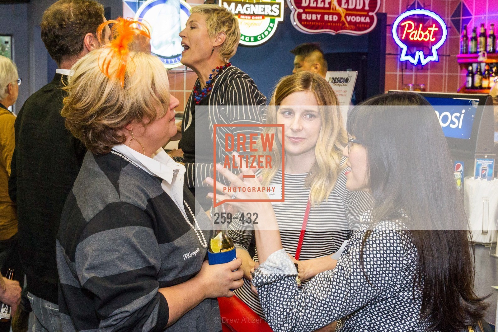 Marysia Rybock, Monica Ream, ScavulloDesign Centric Builders Bowling Party, Presidio Bowl. 93 Moraga Ave, October 29th, 2015,Drew Altizer, Drew Altizer Photography, full-service agency, private events, San Francisco photographer, photographer california