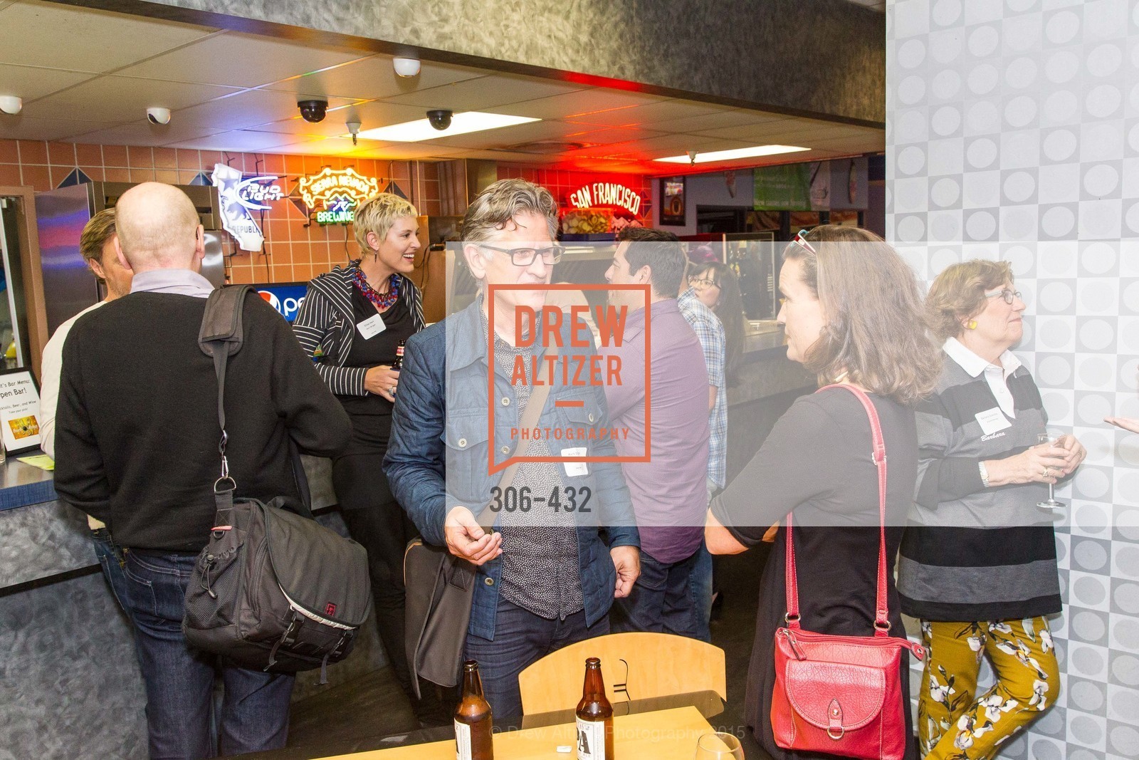 Mark English, Leslie LeMair, ScavulloDesign Centric Builders Bowling Party, Presidio Bowl. 93 Moraga Ave, October 29th, 2015,Drew Altizer, Drew Altizer Photography, full-service agency, private events, San Francisco photographer, photographer california
