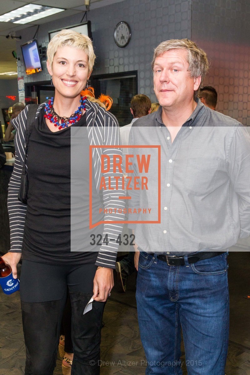 Eliza Hart, Dave Sturm, ScavulloDesign Centric Builders Bowling Party, Presidio Bowl. 93 Moraga Ave, October 29th, 2015
