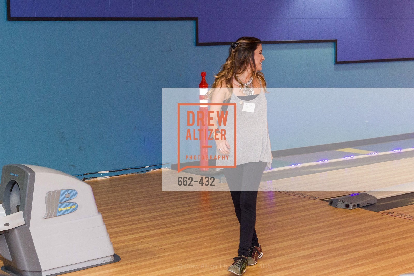 Michelle Blasi at ScavulloDesign Centric Builders Bowling Party