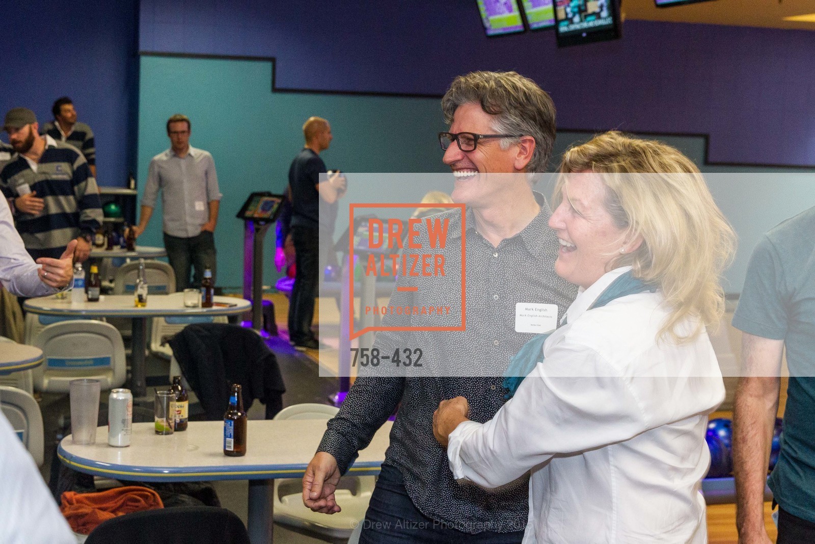 Mark English, Flin McDonald, ScavulloDesign Centric Builders Bowling Party, Presidio Bowl. 93 Moraga Ave, October 29th, 2015,Drew Altizer, Drew Altizer Photography, full-service agency, private events, San Francisco photographer, photographer california