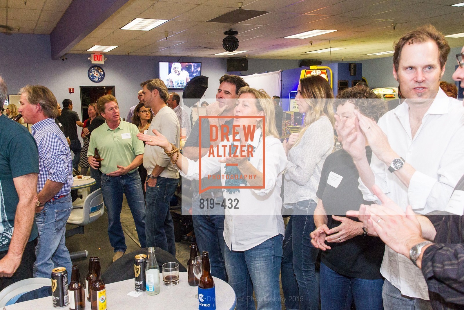 Flin McDonald, Silvina Blasen, Eric Blasen, ScavulloDesign Centric Builders Bowling Party, Presidio Bowl. 93 Moraga Ave, October 29th, 2015,Drew Altizer, Drew Altizer Photography, full-service event agency, private events, San Francisco photographer, photographer California