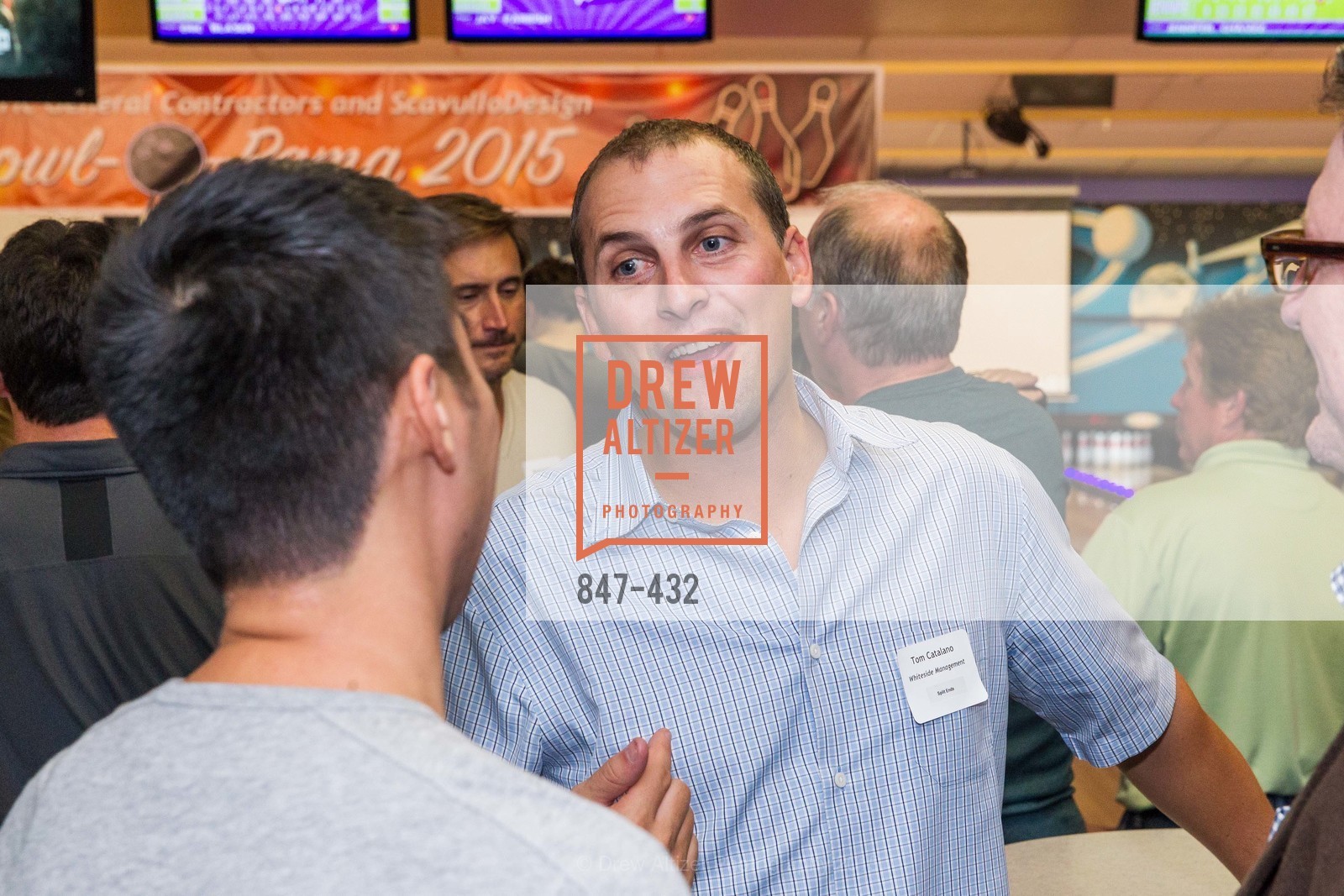 Tom Catalano, ScavulloDesign Centric Builders Bowling Party, Presidio Bowl. 93 Moraga Ave, October 29th, 2015,Drew Altizer, Drew Altizer Photography, full-service agency, private events, San Francisco photographer, photographer california
