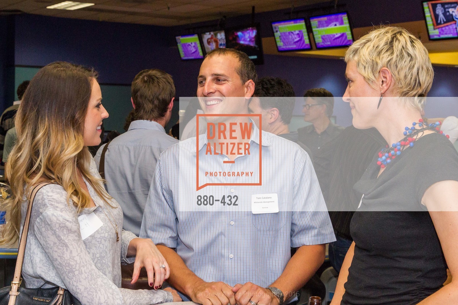 Tom Catalano, Eliza Hart, ScavulloDesign Centric Builders Bowling Party, Presidio Bowl. 93 Moraga Ave, October 29th, 2015,Drew Altizer, Drew Altizer Photography, full-service agency, private events, San Francisco photographer, photographer california