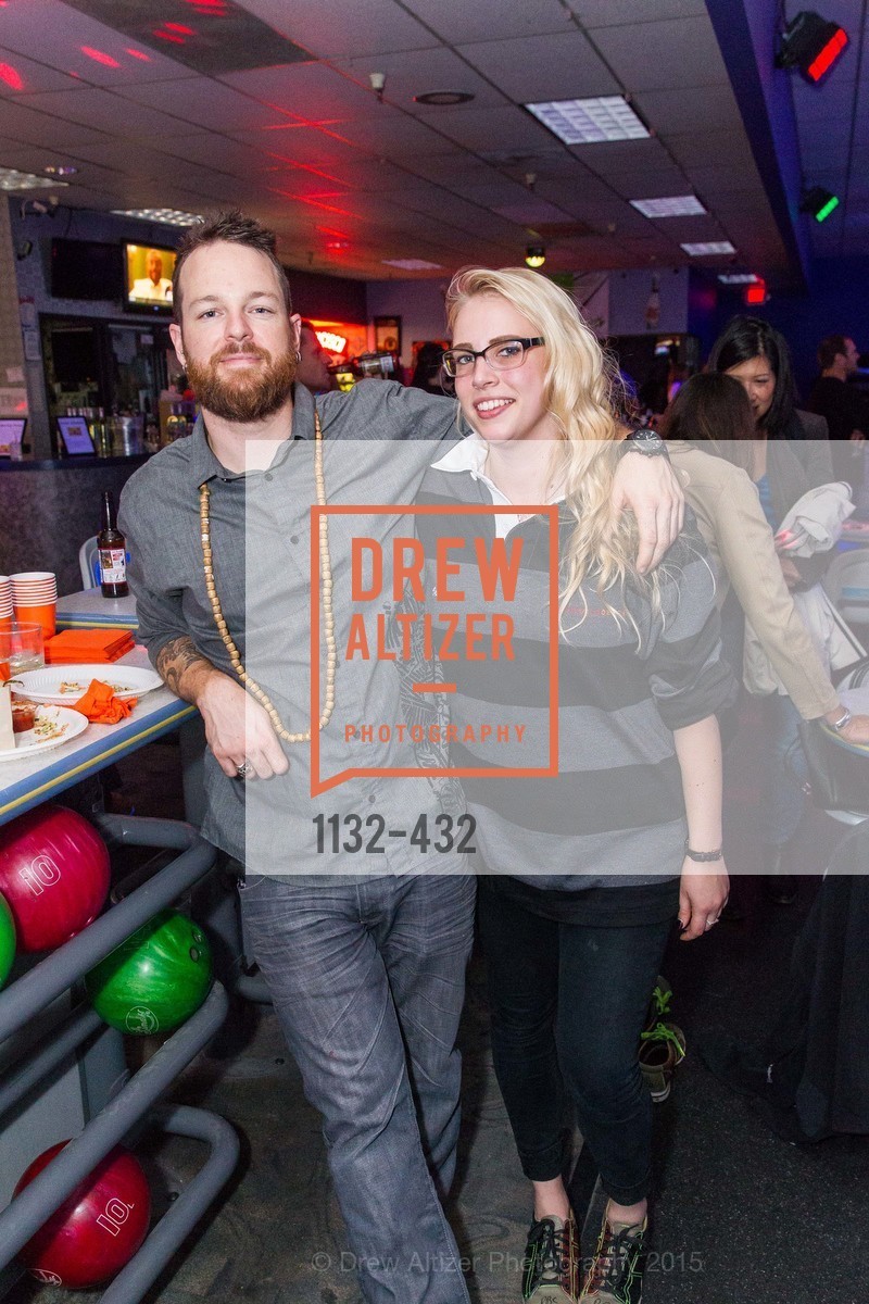 Evan Wilson, Isabel Solomon, ScavulloDesign Centric Builders Bowling Party, Presidio Bowl. 93 Moraga Ave, October 29th, 2015,Drew Altizer, Drew Altizer Photography, full-service agency, private events, San Francisco photographer, photographer california