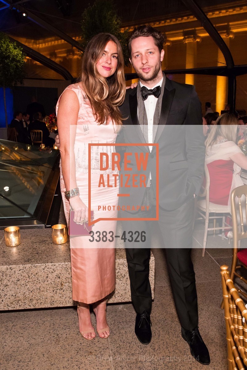 Claiborne Swanson Frank, Derek Blasberg, 2014 Mid-Winter Gala Hosted by the Junior Committee of the FINE ARTS MUSEUMS OF SAN FRANCISCO and SALVATORE FERRAGAMO, US, March 8th, 2014, Photo #3383-4326 Claiborne Swanson Frank, Derek Blasberg, Photo #3383-4326