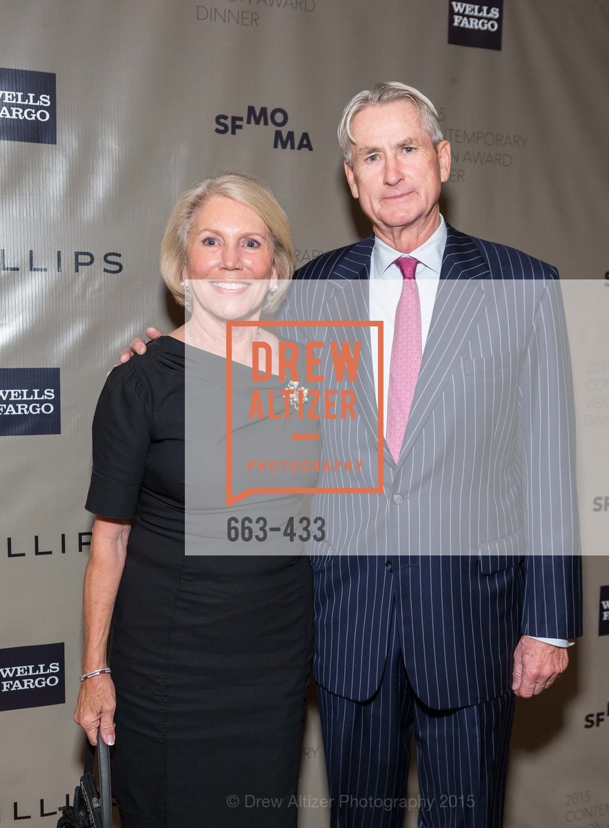 Patty Fitzpatrick, Steve Jones, SFMOMA Contemporary Vision Award, Regency Ballroom. Regency Ballroom, . 1300 Van Ness, November 3rd, 2015, Photo #663-433 Patty Fitzpatrick, Steve Jones, Photo #663-433