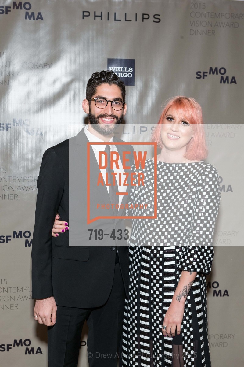 Guy Chriqui, Sally Vitello, SFMOMA Contemporary Vision Award, Regency Ballroom. Regency Ballroom, . 1300 Van Ness, November 3rd, 2015, Photo #719-433 Guy Chriqui, Sally Vitello, Photo #719-433