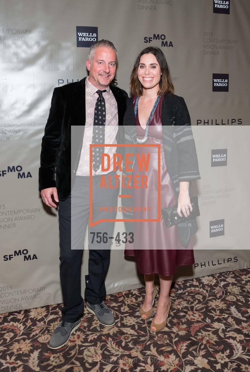 Matthew Abbott, Amanda Schneider, SFMOMA Contemporary Vision Award, Regency Ballroom. Regency Ballroom, . 1300 Van Ness, November 3rd, 2015, Photo #756-433 Matthew Abbott, Amanda Schneider, Photo #756-433