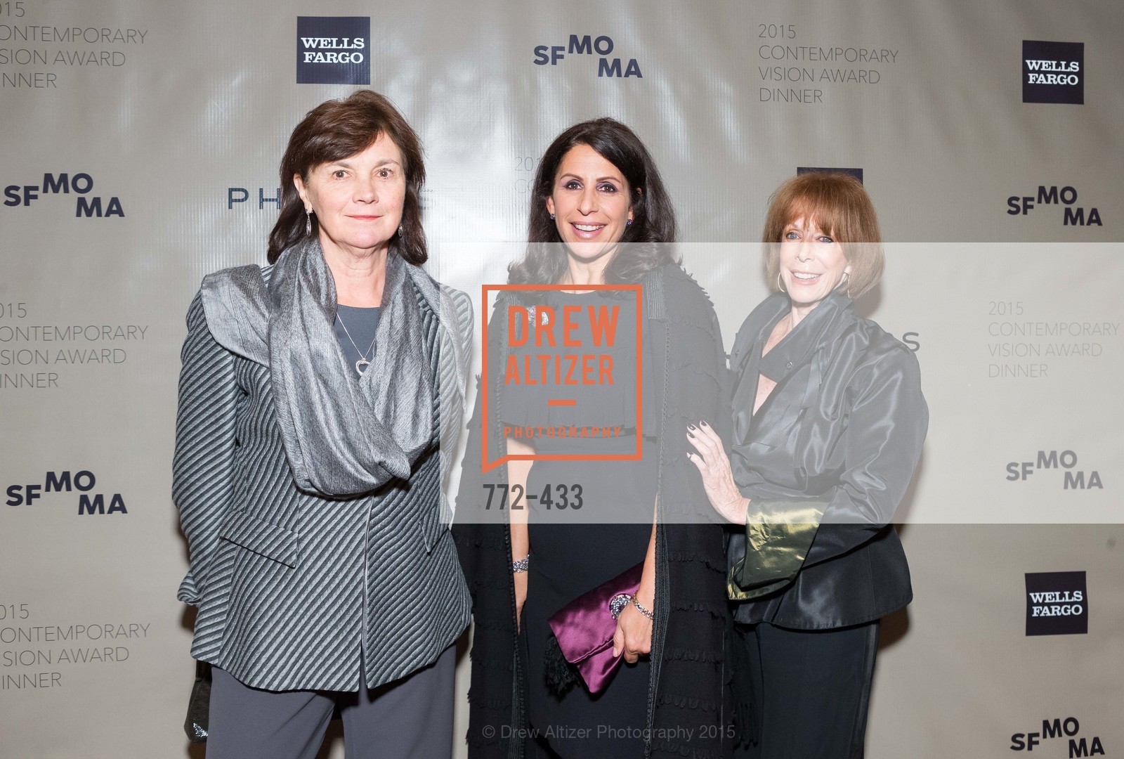Marie Perchal, Lisa Grotts, Barbara Dickson, SFMOMA Contemporary Vision Award, Regency Ballroom. 1300 Van Ness, November 3rd, 2015,Drew Altizer, Drew Altizer Photography, full-service agency, private events, San Francisco photographer, photographer california