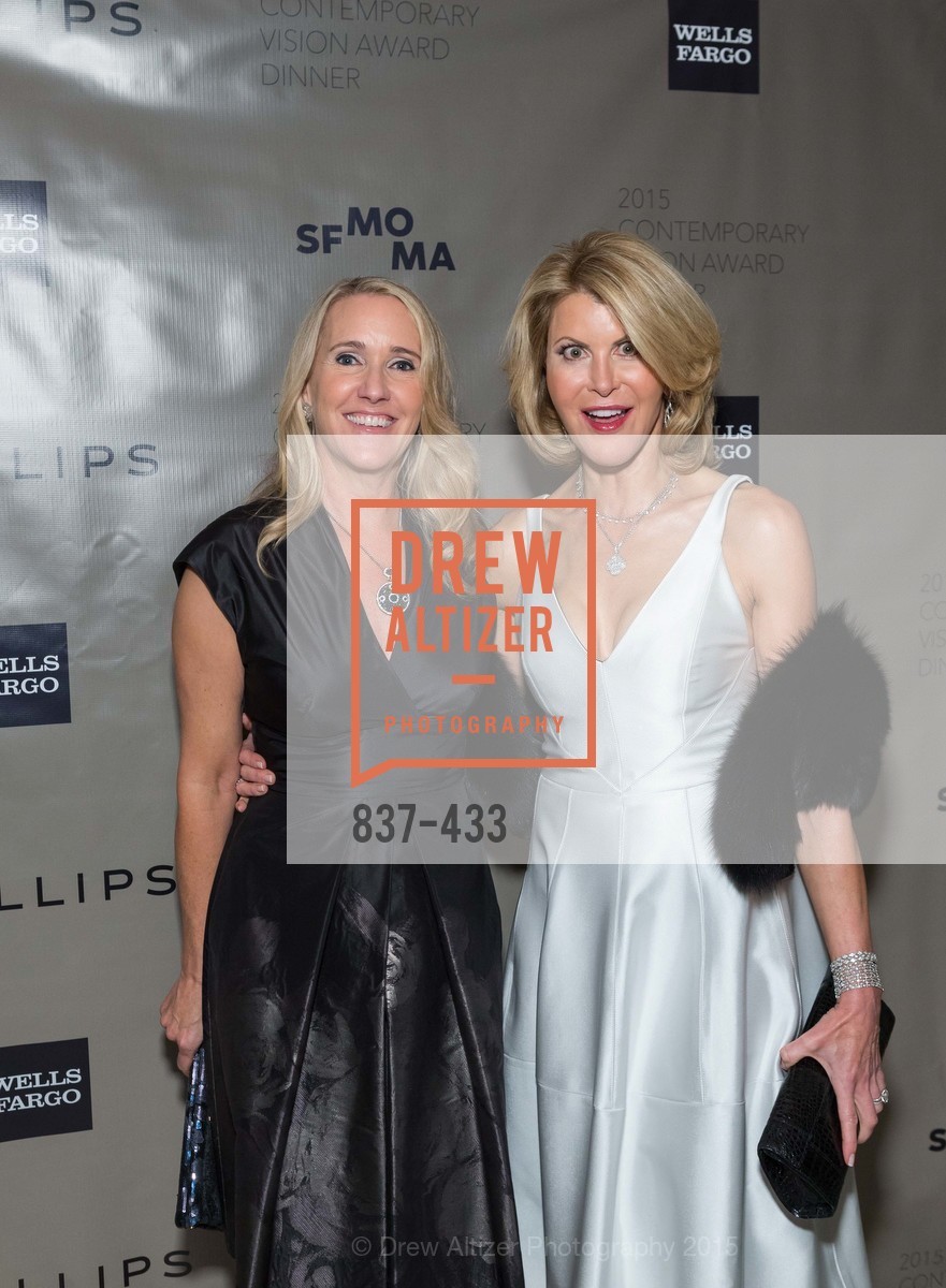 Maria Tenaglia Watson, Cynthia Deaver, SFMOMA Contemporary Vision Award, Regency Ballroom. Regency Ballroom, . 1300 Van Ness, November 3rd, 2015, Photo #837-433 Maria Tenaglia Watson, Cynthia Deaver, Photo #837-433